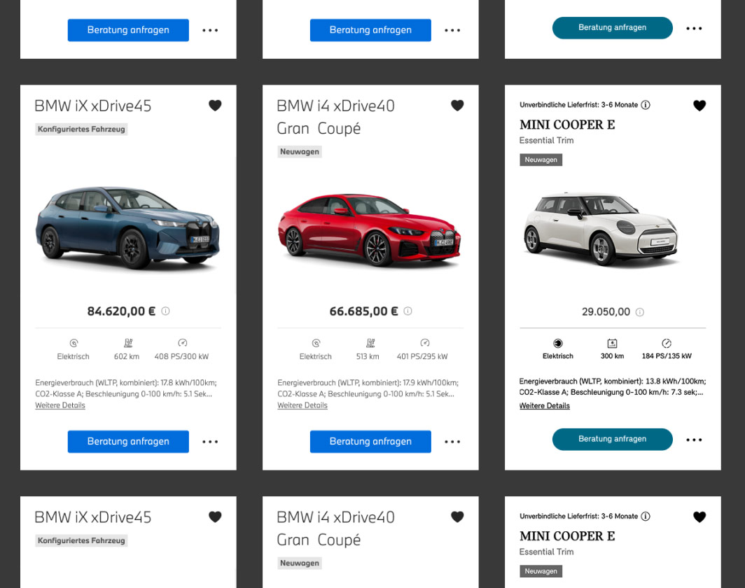 Vorgehen BMW Design System