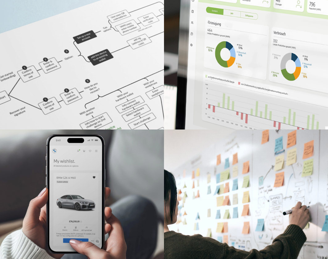 Visual UX- und UI-Design