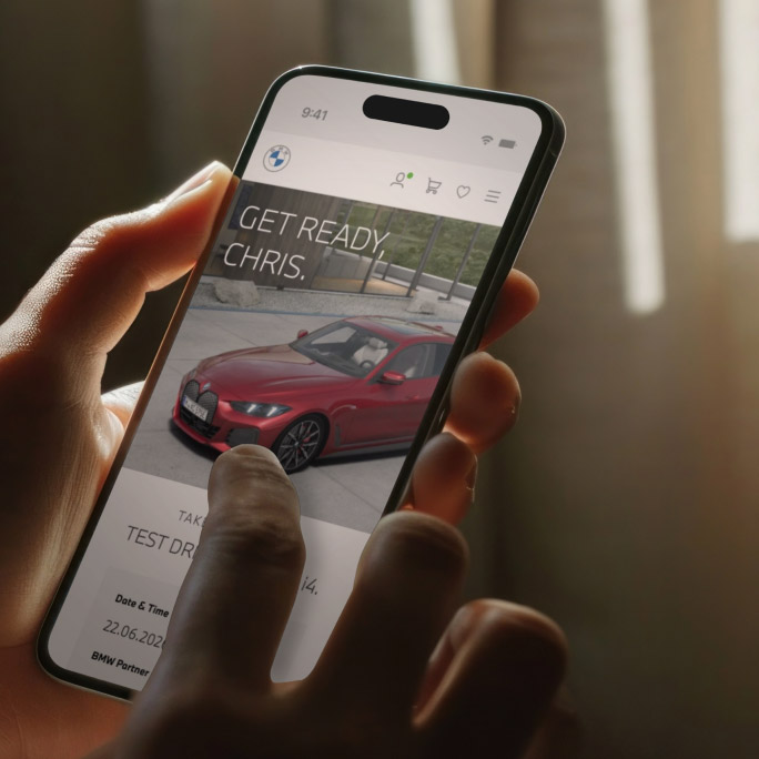 Projekt BMW Test Drive Journey